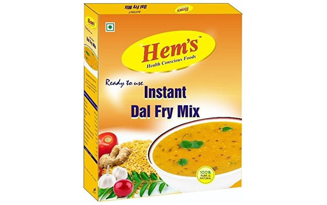 Hem's Instant Dal Fry Mix    Box  160 grams